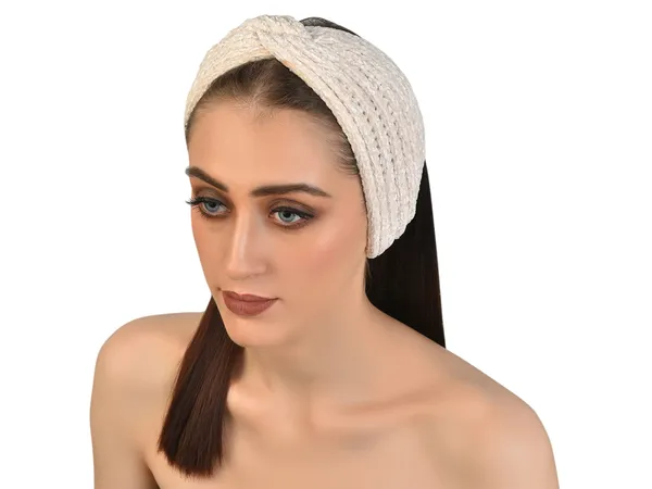 Off_White_Woollen_Self_Lines_Headband_|_Premium_Hair_Accessories