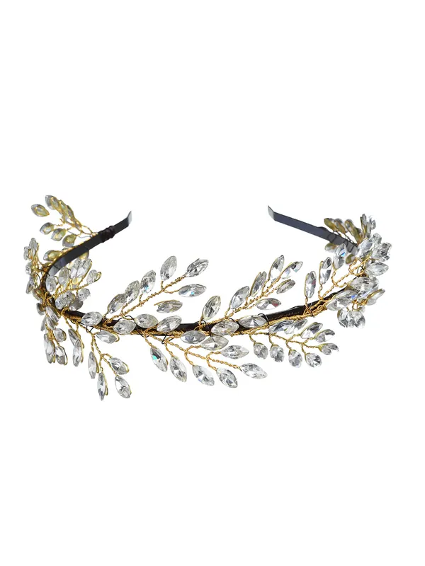Hairband_Silver_Handmade_Crystal_leaf__|_Premium_Hair_Accessories