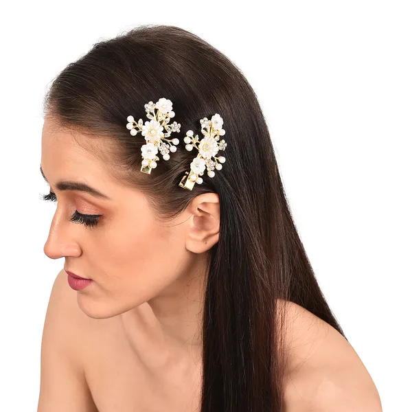 Set_of_2_Gold_Shell_Hair_Pin_|_Premium_Hair_Accessories