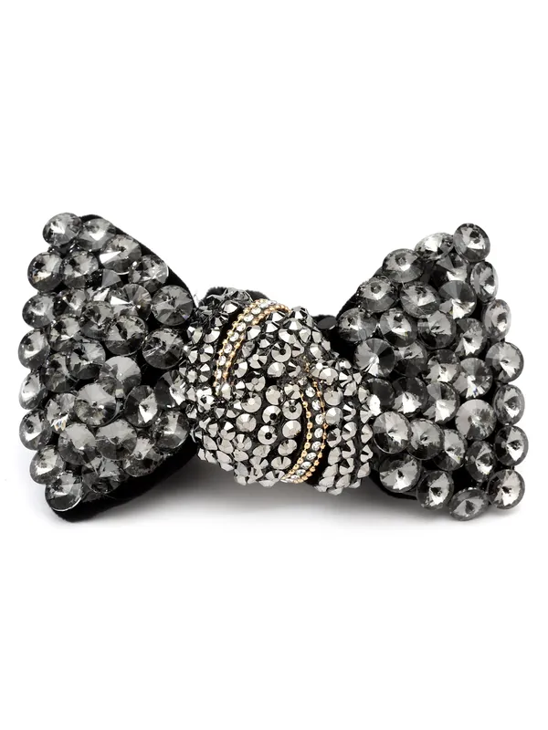 Vogue_Accessories_Scrunchies_For_Hair_Tie_for_Women_and_Girls_Black
