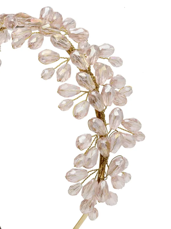 Hairband_Pink_Handmade_Full_Beads__|_Premium_Hair_Accessories