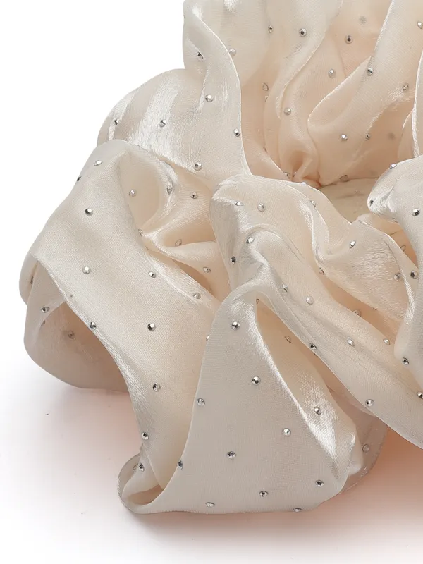 Vogue_Accessories_Scrunchies_For_Hair_Tie_for_Women_and_Girls__Off_White