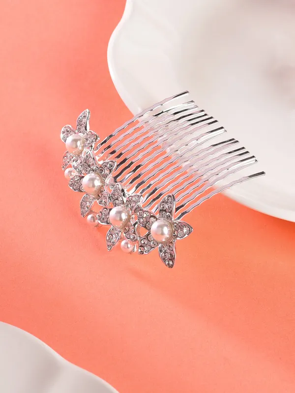 Silver_Fancy_Hair_Comb_Clip_|_Premium_Hair_Accessories