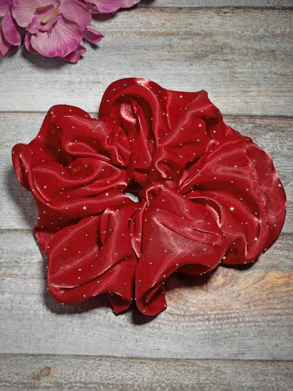 Vogue_Accessories_Scrunchies_For_Hair_Tie_for_Women_||_Girls_Maroon