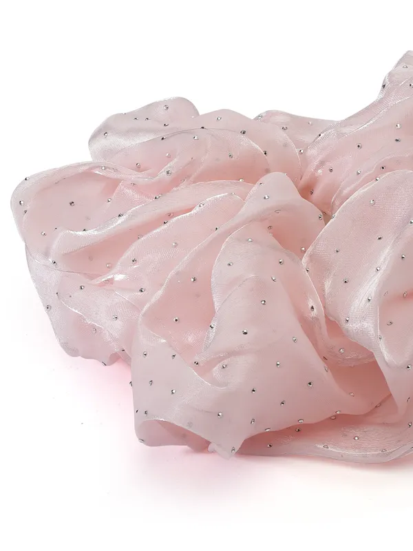 Vogue_Accessories_Scrunchies_for_Hair_Tie_for_Women_and_Girls_Pink