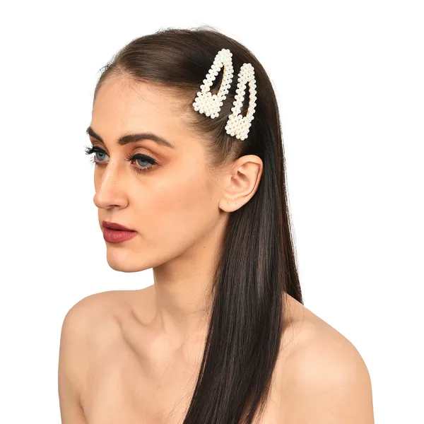White_Handmade_Pearl_Tic_Tac_Hair_Pin_|_Premium_Hair_Accessories