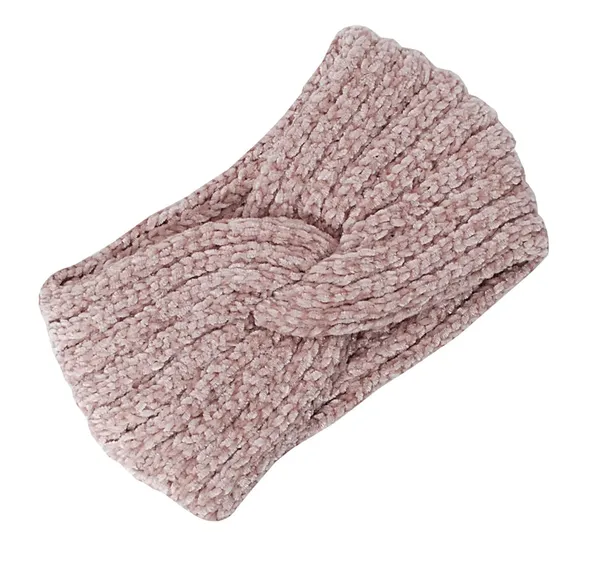 Pink_Woollen_Self_Lines_Headband_|_Premium_Hair_Accessories
