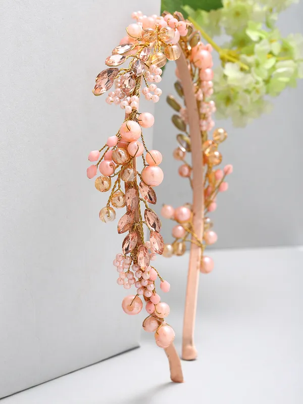 Hairband_Pink_Handmade_Pearl__|_Premium_Hair_Accessories