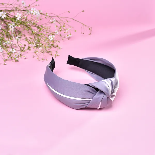 Hairband_Grey_Piping_Fabric__|_Premium_Hair_Accessories