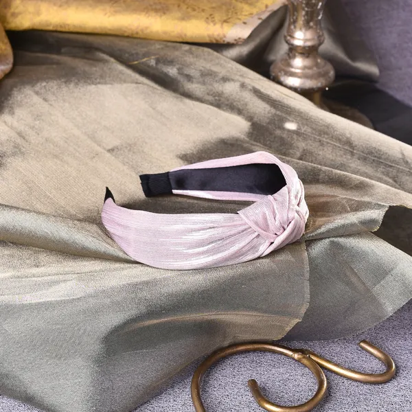 Hairband_Pink_Shimmer_Fabric__|_Premium_Hair_Accessories