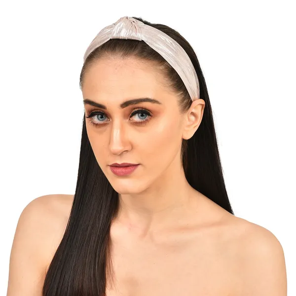 Hairband_Pink_Shimmer_Fabric__|_Premium_Hair_Accessories