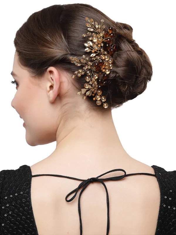 Gold_Handmade_Beads_Hair_Pin_|_Premium_Hair_Accessories