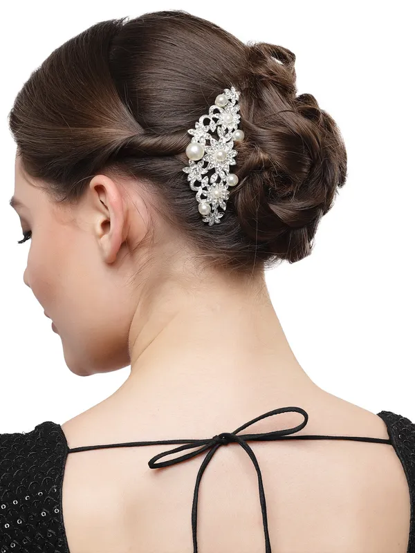 Silver_Fancy_Hair_Comb_Clip_|_Premium_Hair_Accessories