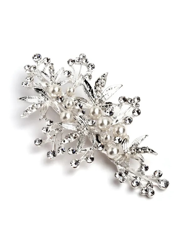 Silver_Hair_Pin_With_Metal_Leaf_|_Premium_Hair_Accessories