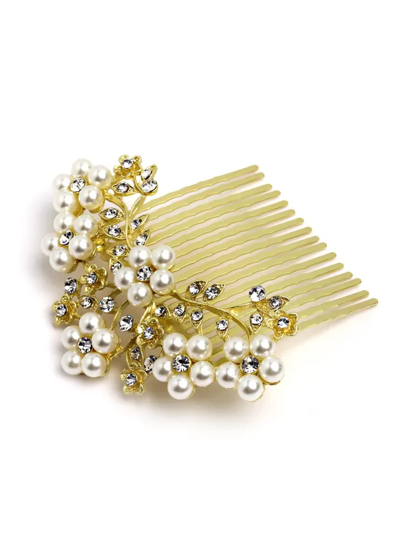 Hair_Comb_Clip_Gold_Fancy_Pearl__|_Premium_Hair_Accessories