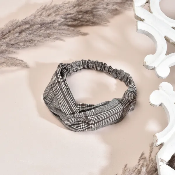 Brown_Check_Cotton_fabric_Headband_|_Premium_Hair_Accessories