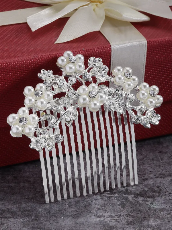 Silver_Fancy_Hair_Comb_Clip_|_Premium_Hair_Accessories
