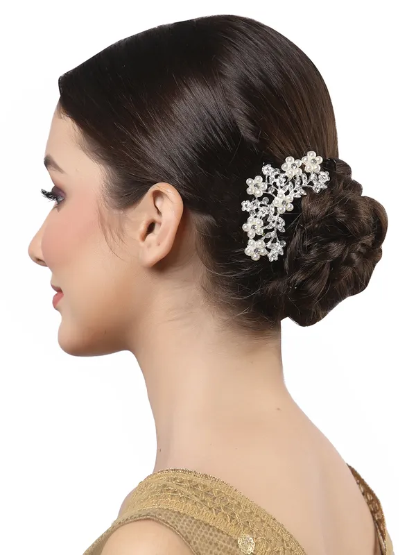 Silver_Fancy_Hair_Comb_Clip_|_Premium_Hair_Accessories