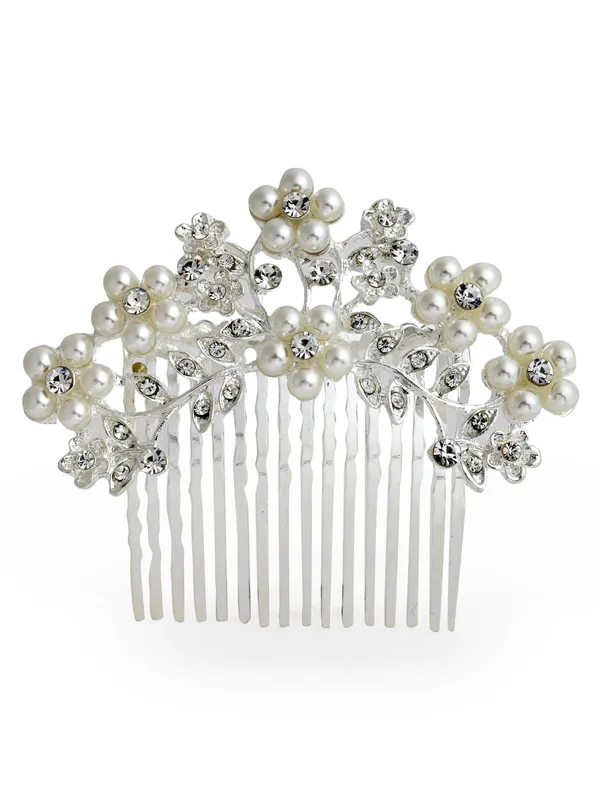 Silver_Fancy_Hair_Comb_Clip_|_Premium_Hair_Accessories