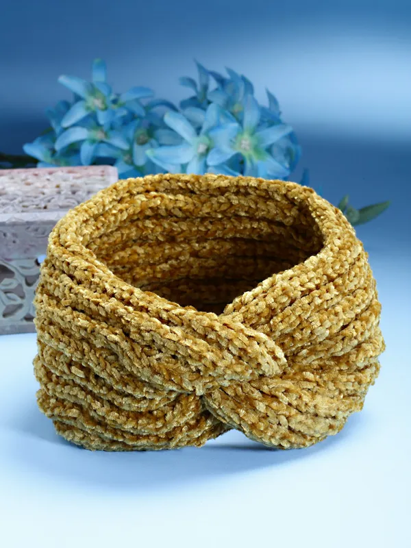 Mustard_Woollen_Self_Lines_Headband_|_Premium_Hair_Accessories