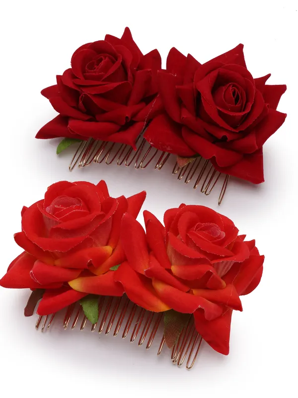 Set_of_2_Rose_Flower_Hair_Comb_Clip_|_Premium_Hair_Accessories