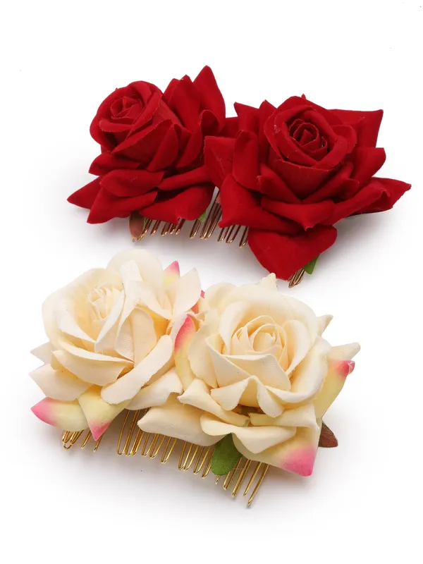 Hair_Comb_Clip_Rose_Flower_|_Premium_Hair_Accessories_(Set_of_2)