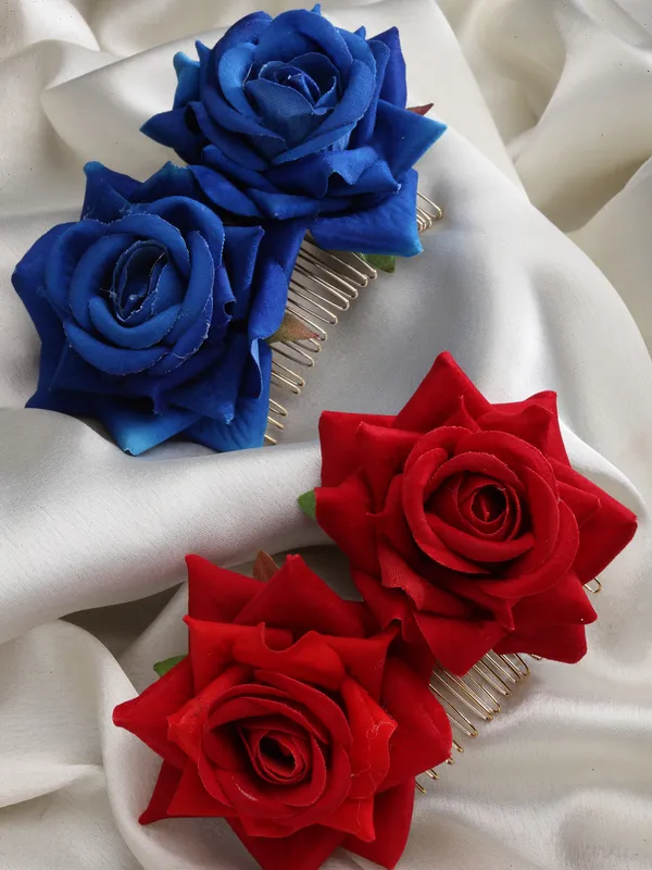 Set_of_2_Rose_Flower_Hair_Comb_Clip_|_Premium_Hair_Accessories