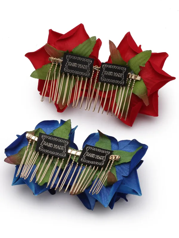 Set_of_2_Rose_Flower_Hair_Comb_Clip_|_Premium_Hair_Accessories
