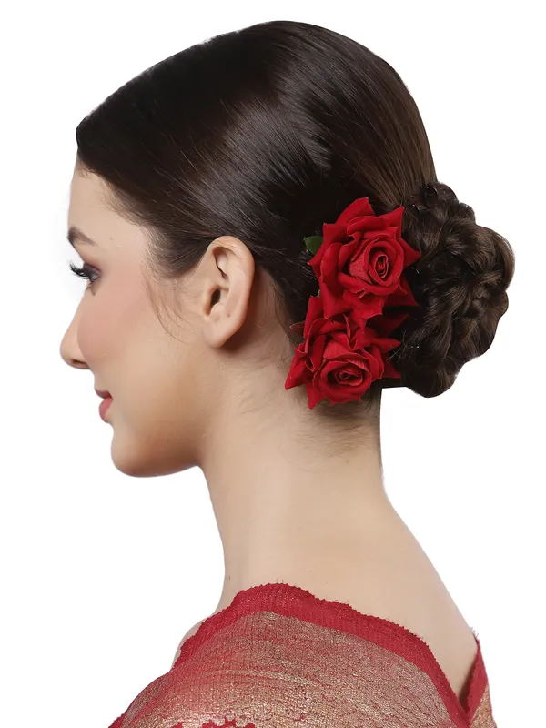 Set_of_2_Hair_Comb_Clip_Rose_Flower_|_Premium_Hair_Accessories