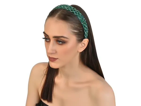Hairband_Green_Crystal__|_Premium_Hair_Accessories