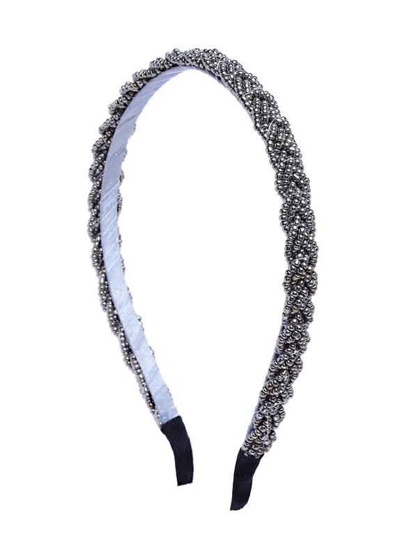 Hairband_Grey_Braid__|_Premium_Hair_Accessories