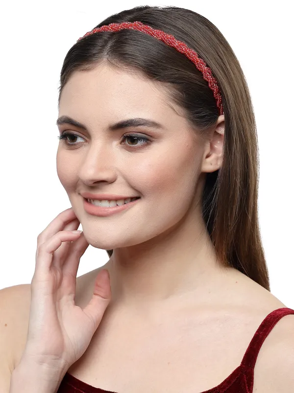 Hairband_Red_Braid__|_Premium_Hair_Accessories