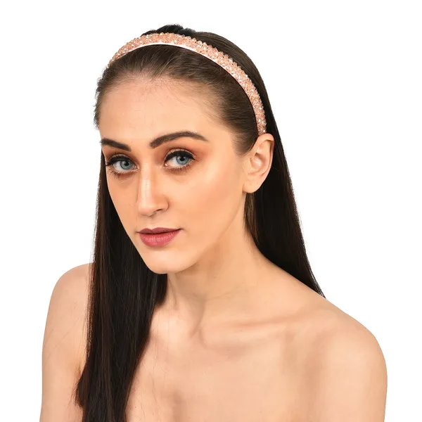 Hairband_Peach_Crystal__|_Premium_Hair_Accessories