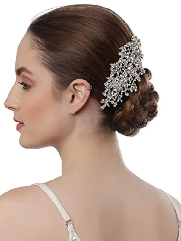 Silver_Fancy_Hair_Comb_Clip_|_Premium_Hair_Accessories