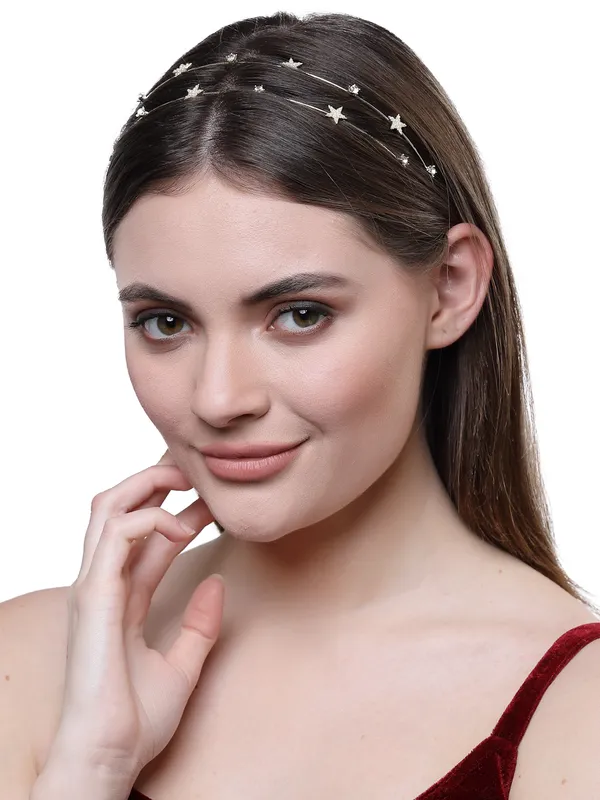 Hairband_Gold_Double_Line_Star__|_Premium_Hair_Accessories