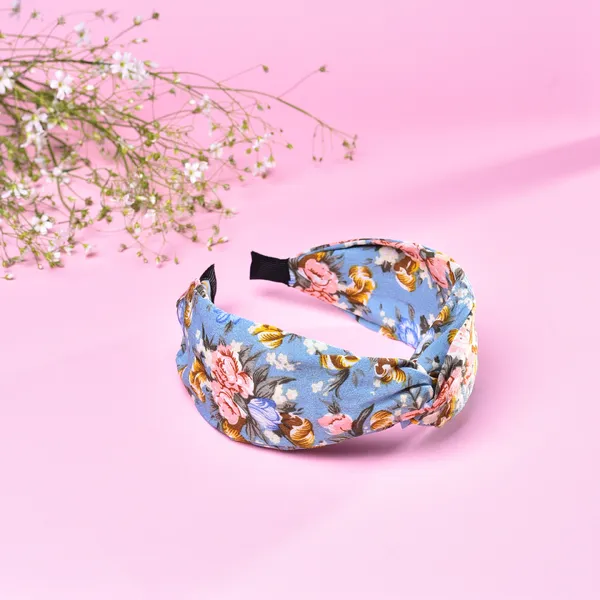 Hairband_Blue_Floral_Fabric__|_Premium_Hair_Accessories