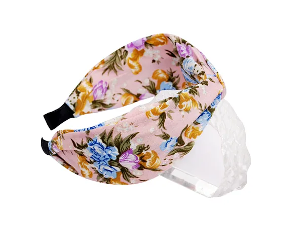 Hairband_Pink_Floral_Fabric__|_Premium_Hair_Accessories