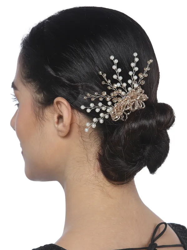 Vogue_Hair_Accessories_Gold_Comb_Hair_Clip_For_Girls_And_Women
