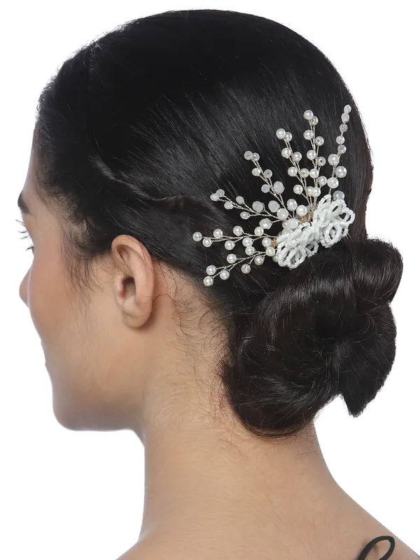 Vogue_Hair_Accessories_White_Comb_Hair_Clip_For_Girls_And_Women