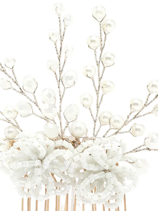 Vogue_Hair_Accessories_White_Comb_Hair_Clip_For_Girls_And_Women