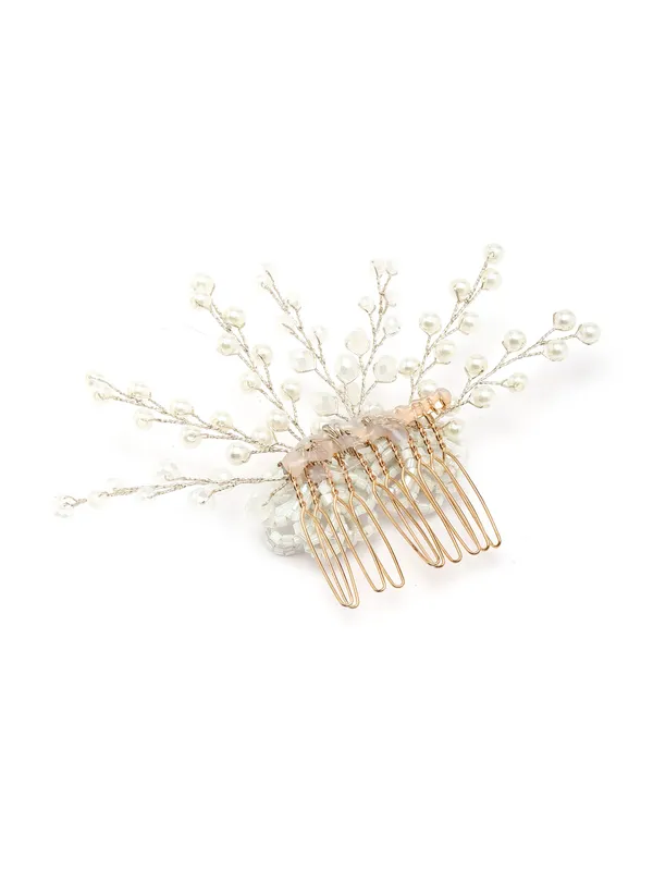 Vogue_Hair_Accessories_White_Comb_Hair_Clip_For_Girls_And_Women