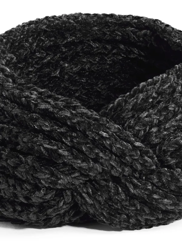 Black_Woollen_Self_Lines_Headband_|_Premium_Hair_Accessories