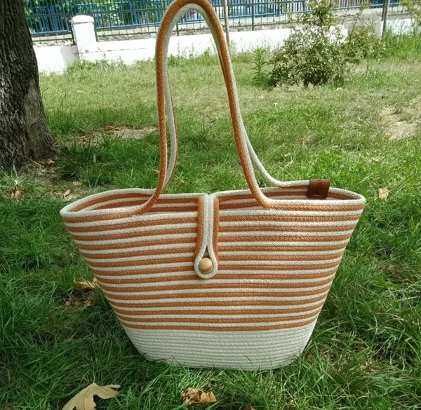 EcoFemme_Finesse:_'s_Cotton_&_Jute_Bag_Range__carry_tote_bag_Sling_Bags