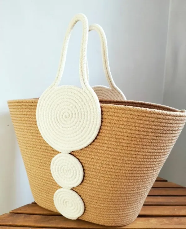 Bantrick Handmade Small Dry grass/Natural Cane/Chic Dry Grass bag