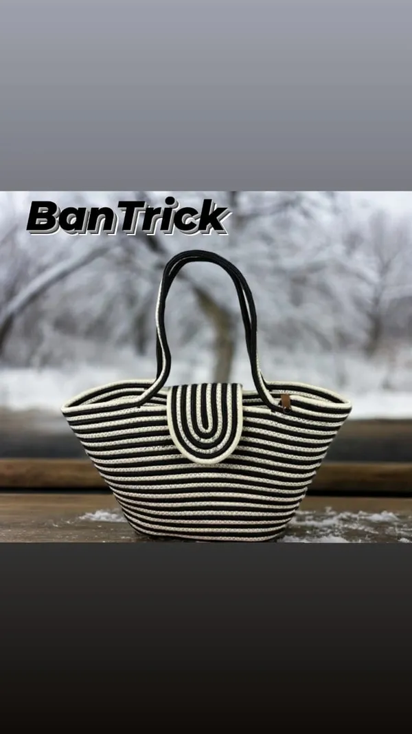 All_the_Cultures_Fabricating_India_Handmade_Small_Dry_grass/Natural_Cane/Chic_Dry_Grass_bag/handbag_from_Manipur/carry_tote_bag_Sling_Bags-black-white