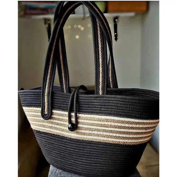 Green_Essentials-_'s_Jute_&_Cotton_Bag_Assortment_BLK-WHT