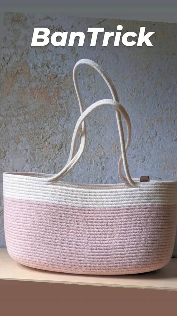 All_the_Cultures_Fabricating_India_Handmade_Small_Dry_grass/Natural_Cane/Chic_Dry_Grass_bag/handbag_from_Manipur/carry_tote_bag_Sling_Bags_With_doubling_White-pink