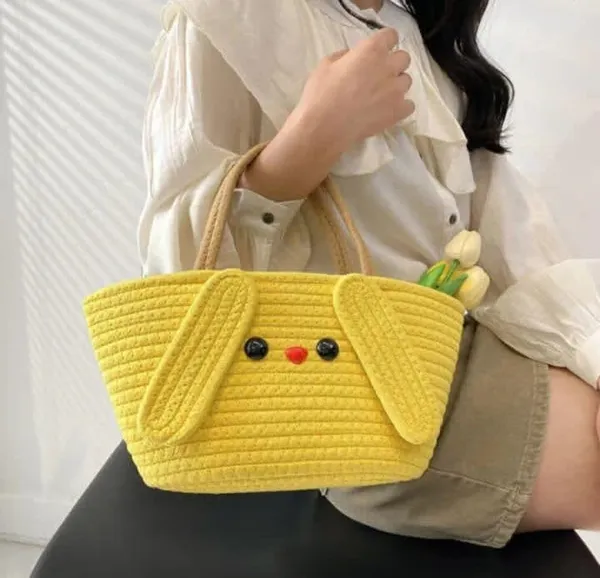 Urban_Naturalist-_'s_Jute_&_Cotton_Bag_Assortment_carry_tote_bag_Sling_Bags_yellow-Cartoon