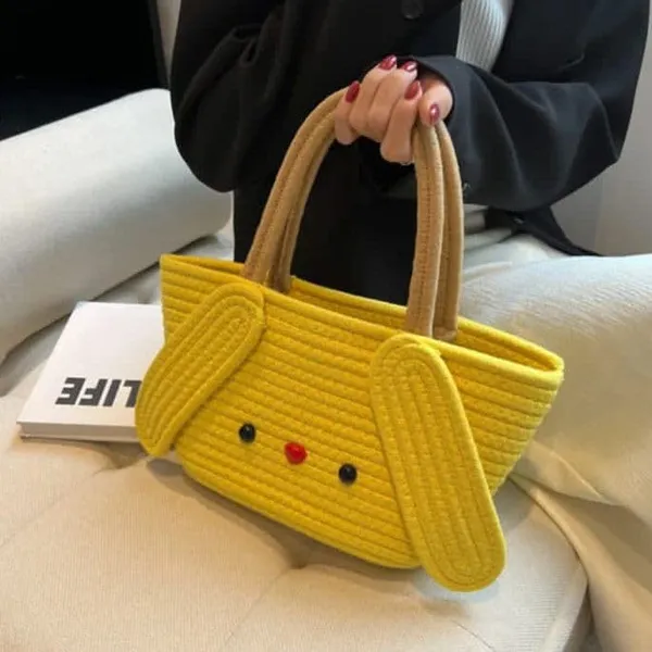 Urban_Naturalist-_'s_Jute_&_Cotton_Bag_Assortment_carry_tote_bag_Sling_Bags_yellow-Cartoon