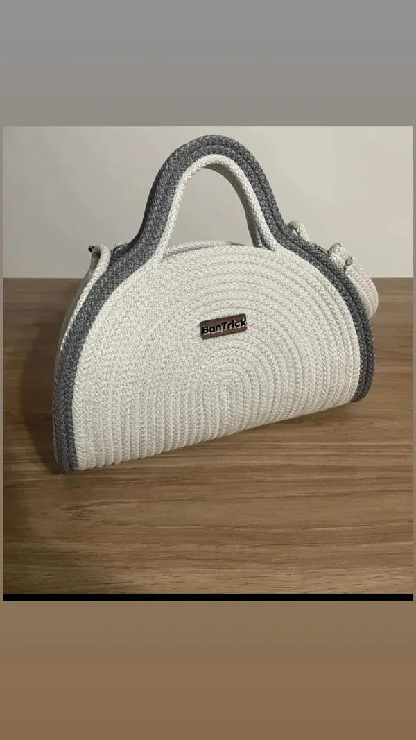 Bantrick The Timeless Weave Handcrafted Crochet Jute Bag Price in